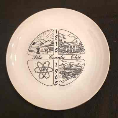 Pike County, Ohio Sesquicentennial Plate