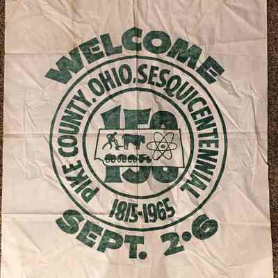 Pike County, Ohio Sesquicentennial Flag