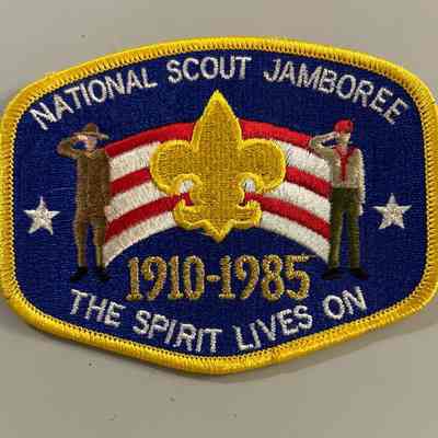 Boy Scout Jamboree Patch - 1985
