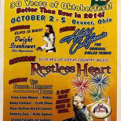 Beaver Oktoberfest Flyer - 2014