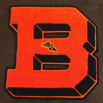 Beaver High School Chenille Track Letter