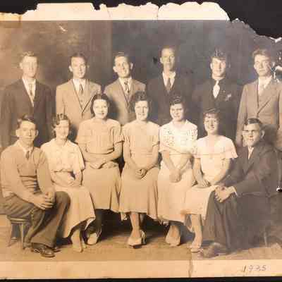 Stockdale High School Class of 1935 Photograph