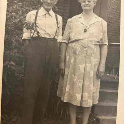Charles and Maud McConkey Photograph