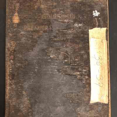Beaver High School Boys Basketball Scorebook - 1936