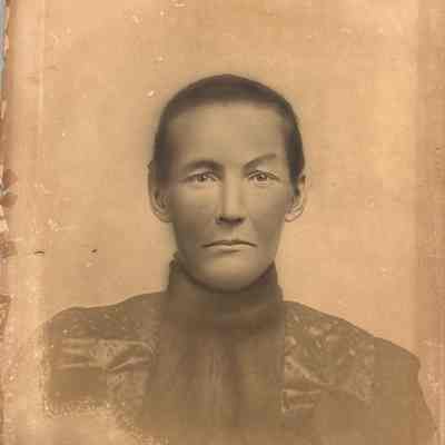 Mary Butz Rapp Charcoal Drawing
