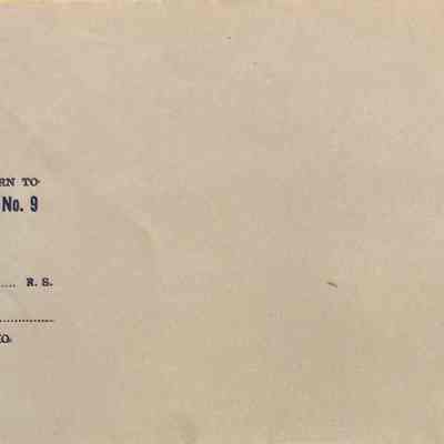 Stockdale Daughters of America Envelope