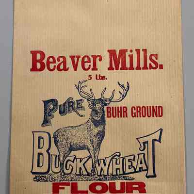 Beaver Mills Buckwheat Flour Sack