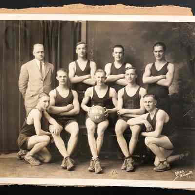 Beaver High School Boys Basketball Team - 1927