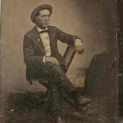 John Rapp Tin Type - Beaver, Ohio