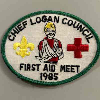 Boy Scout First Aid Meet Patch - 1985