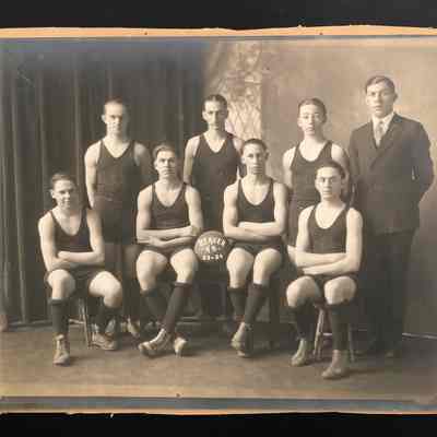 Beaver High School Boys Basketball Team - 1923