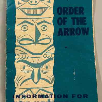 Boy Scout Order of the Arrow Booklet