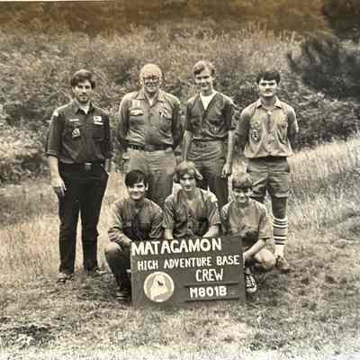 Boy Scout Maine High Adventure Base Photograph