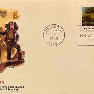 Boy Scout Commemorative Cancellation - 1985