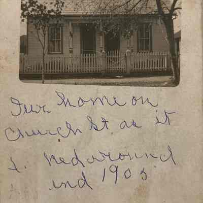 Chalmer Stephenson Home in Beaver, Ohio.