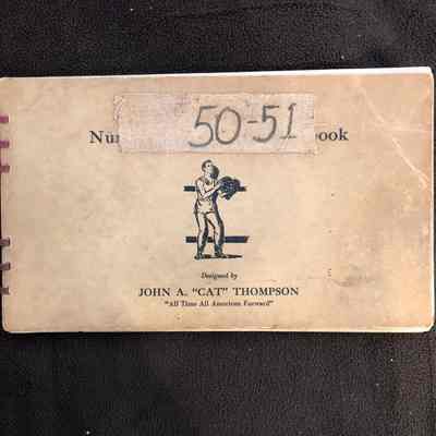 Beaver High School Boys Basketball Scorebook - 1950
