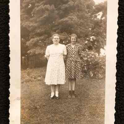 Reva Rapp (right) with Nina Jane Stoner.