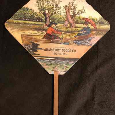 Adams Dry Goods Fan