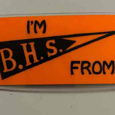 Beaver High School Pep Club Pin
