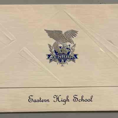 Eastern High School Commencement Invitation - 1981