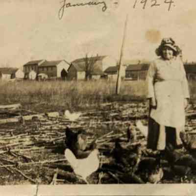 Village of Beaver Main Street - 1924