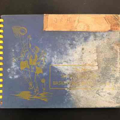 Beaver Junior High School Boys Basketball Scorebook - 1956