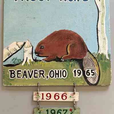 Boy Scout Troop 73 Sign