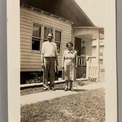 Edd and Gladys Frey Photograph