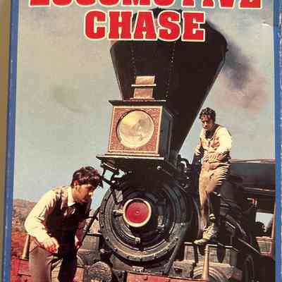The Great Locomotive Chase VHS Video