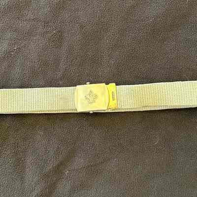 Boy Scout Uniform Belt and Buckle