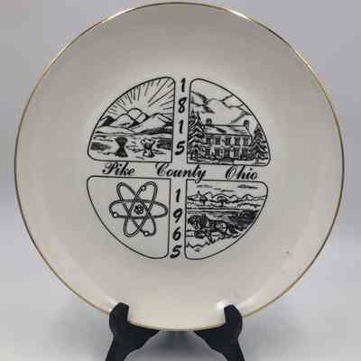 Pike County, Ohio Sesquicentennial Plate