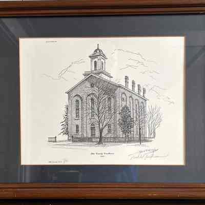 Pike County Courthouse by Ted W. Fickisen