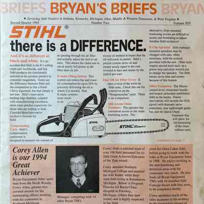 STIHL Corporation Newsletter