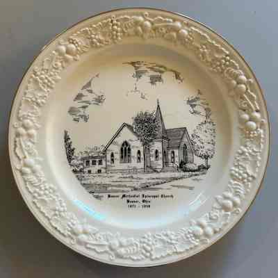 Beaver Methodist Church Commemorative Plate