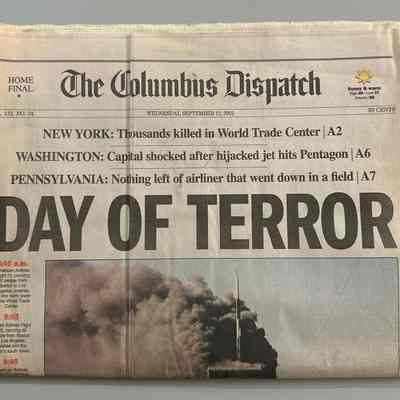 Columbus Dispatch - September 12, 2001