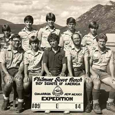 Boy Scout Philmont Scout Tanch Photograph