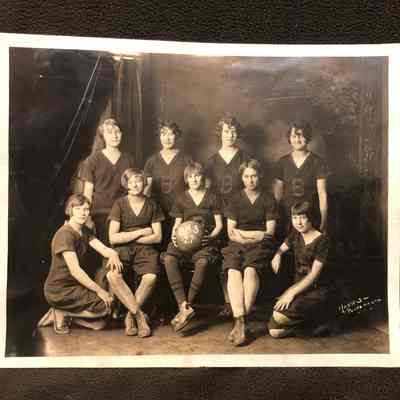Beaver High School Girls Basketball Team - 1927