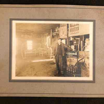 Raymond Conkel Garage Photograph