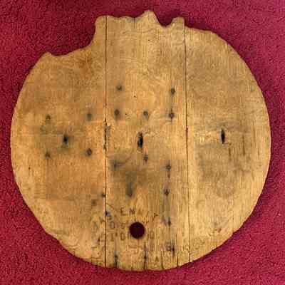 James Emmitt Distillery Whisky Barrel Lid - 1885