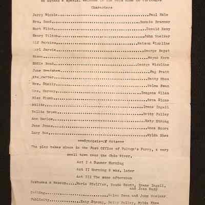 Beaver High School Junior Class Play