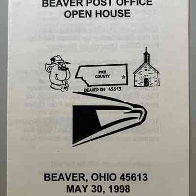 Post Office Open House Program - 1998