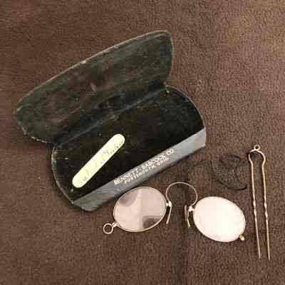 19th Century Pince Nez Eyeglasses
