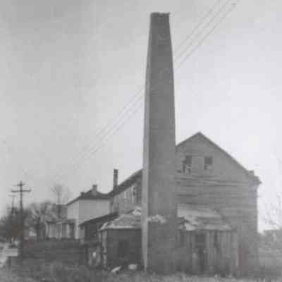 Photograph of Beaver Mill looking westward from Main Street.