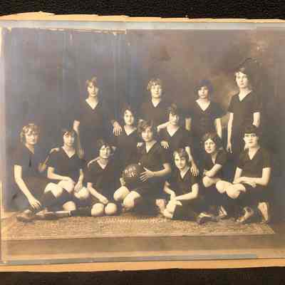 Beaver High School Girls Basketball Team - 1929
