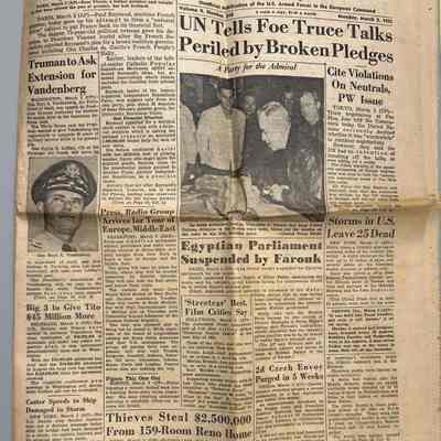 The Stars and Stripes - March 3, 1952