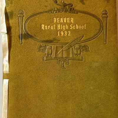 Beaver High School Diploma - 1932