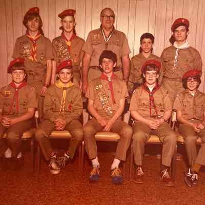 Boy Scout Troop 73 Photograph