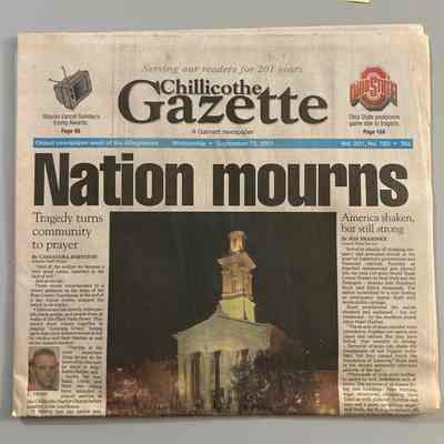Chillicothe Gazette -September 12, 2001