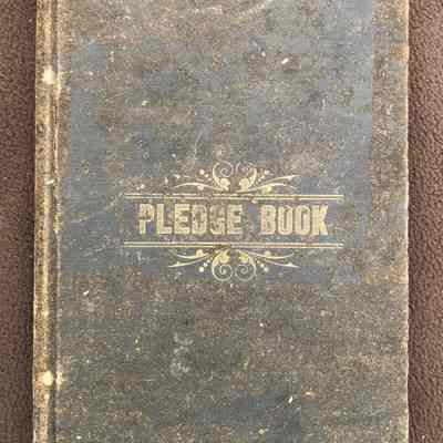 Daughters of America Pledge Book - Stockdale, Ohio