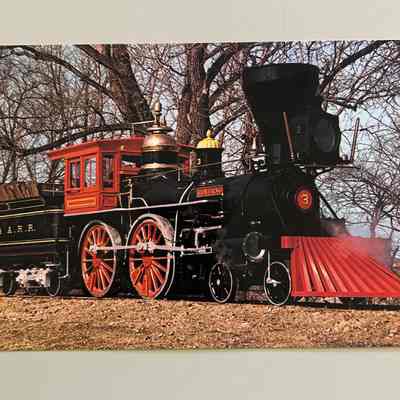 Western and Atlantic Engine “General” Postcard